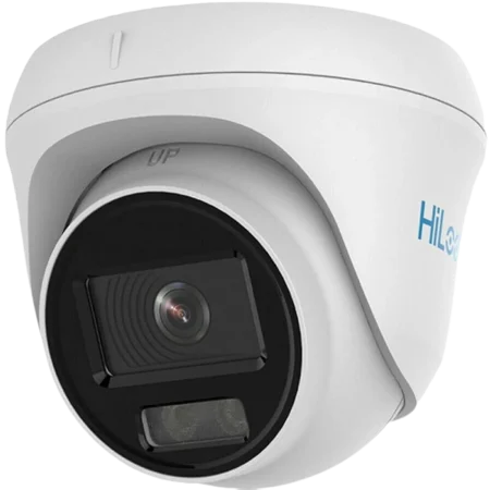 Hikvision(THC-T259-MS)Hilook 2.8mm 5MP ColorVu Lite Indoor Audio Fixed Turret - Built in Mic - White