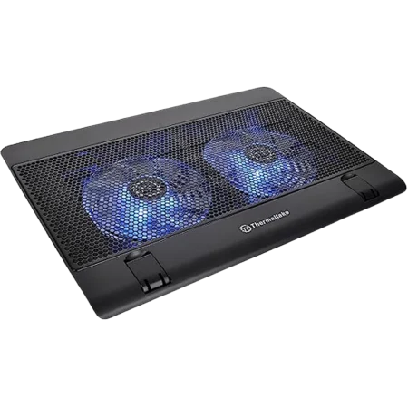 Thermaltake Massive A23 Notebook Cooler for 10" to 16" laptops with 120mm Silent Fan & Stand - Blac
