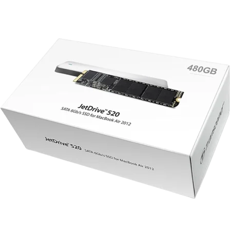 Transcend Jetdrive 520 480Gb M.2 SATA Drive for MacBook Air 2012 - Black