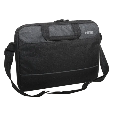 HYou (HYVL01/003-01) 13" Laptop Case - Shoulder Strap And Padded Handles - Black