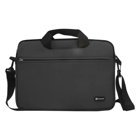 Sheng Beier 15" Lifestyle Shockproof Soft Sleeve - Handle & Shoulder Strap - Gray