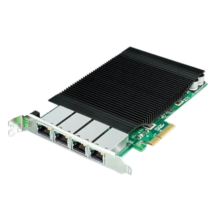 Planet (ENW-9740P) 4-Port 10/100/1000T 802.3ar PoE+ PCI Express Server Adapter
