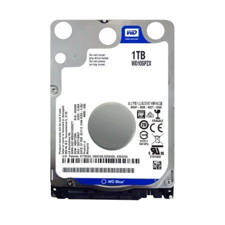 Western Digital (WD10SPZX) Blue 1Tb 2.5" HDD - 128MbC - 5400rpm - Bare Drive