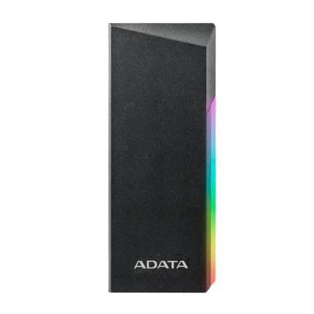 ADATA (AEC700GU33G2-CGY) EC700G (USB-C 3.2 Gen 2) M.2 2280 PCIe/SATA SSD RGB Enclosure - Black
