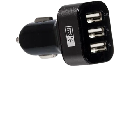 Case Logic (CL-OP-V4-004-BK) Triple USB 4.1Amp Vehicle Charger - Black
