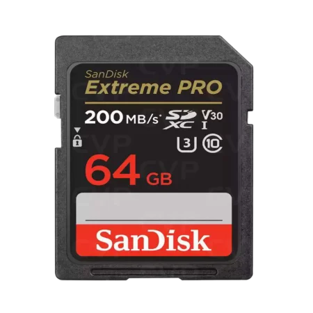 SanDisk (SDSDXXU-064G-GN4IN) 64Gb Extreme Pro SDXC UHS-I V30 - Black