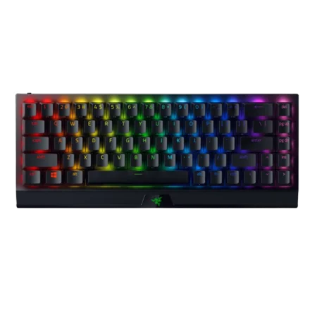 Razer (RZ03-03890100-R3M1) Blackwidow V3 Mini Hyperspeed Mechanical Keyboard- Chroma RGB - Black