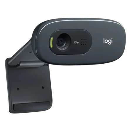 Logitech (960-000999) C270 HD Webcam - USB2.0- Black
