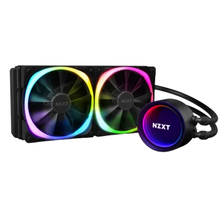 NZXT (RL-KRX53-R1) Kraken X53 RGB 240mm Liquid Cooler for all AMD & Intel Sockets - Black