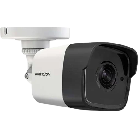 Hikvision (DS-2CE16H0T-ITPF) 3.6mm EXIR 5MP Fixed Mini Bullet Camera - HD Video - White
