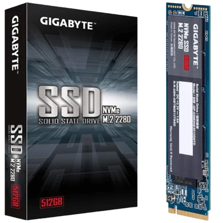 Gigabyte (GP-GSM2NE3512GNTD) 512Gb SSD Series M.2 2280 PCI-Express 3.0 x4, NVMe 1.3 - Blue PCB