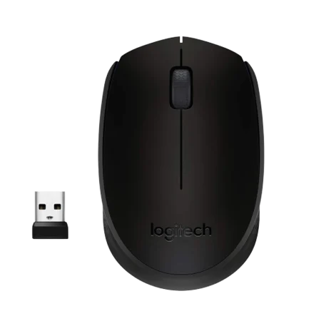 Logitech (910-004424) M171 Wireless NanoUSB Mouse - 2.4GHz - Black