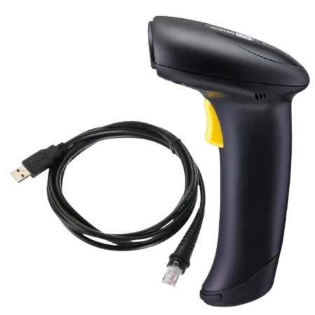 CipherLab (A1504P2BSU001) 1504P 2D Corded Handheld Barcode Scanner - Black