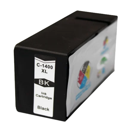 Ink Cartridge (PGI-1400XLB) Black Compatible Ink for use in Cannon MB2340,MB2040,MB2140,MB2740