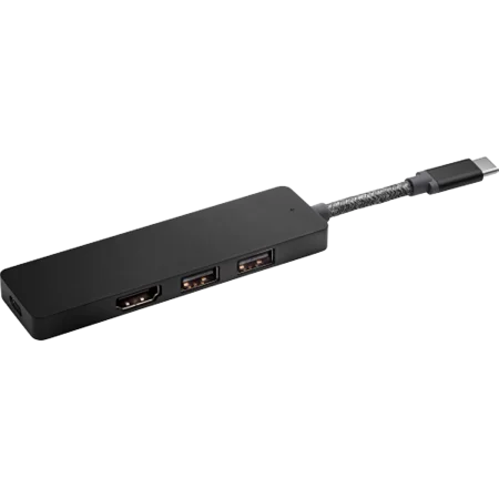 HP (L37717-001) 4WX89AA Elite USB-C Expansion Hub - Black