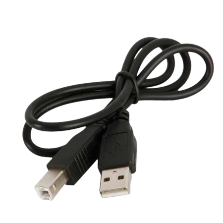 NCTS (NCTS-USB2.0 1.5M) Printer Cable USB2.0 (AM-BM) - 1.5m - Blue Zip Bag - Black