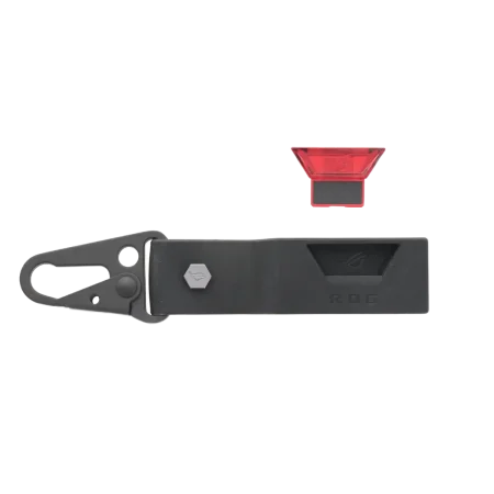 Asus (90NR0000-P00010) ROG Keystone Red keychain - Black