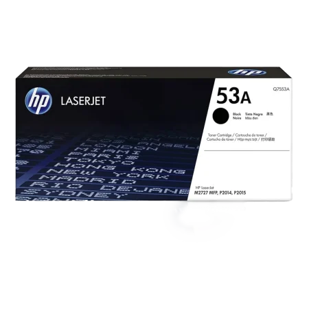 HP 53A (Q7553A) Black Genuine Toner for MFP M2727; P2010; P2014; P2015