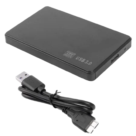 Traffic (EXBOX25) 2.5" SATA HDD and SSD USB3.0 External Case Enclosure - Black