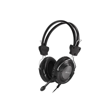 A4Tech (HS-8i) ComfortFit Stereo Wired Headset 4Pin Jack Plug - Black