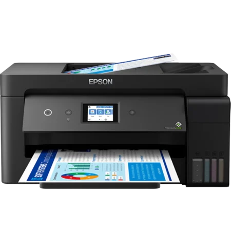 Epson (L14150) Duplex AiO Ink Tank Printer - Print; Scan; Copy; Fax - A3 - Wi-Fi - Black