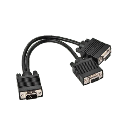 Hitec (8221) VGA Cable Splitter 1x Male to 2x Female - White