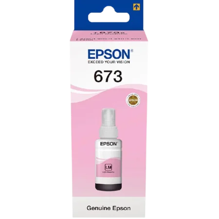 Epson Light Magenta T673 Series 6 colour ink bottles (T6736)