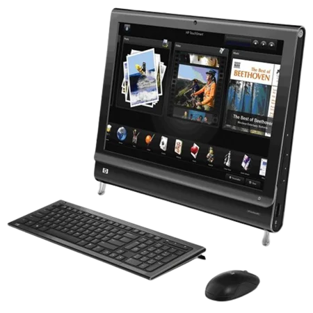 HP (IQ510uk) AiOTouchSmart 22" Touch; T7250; 4Gb; 320Gb HDD - Black