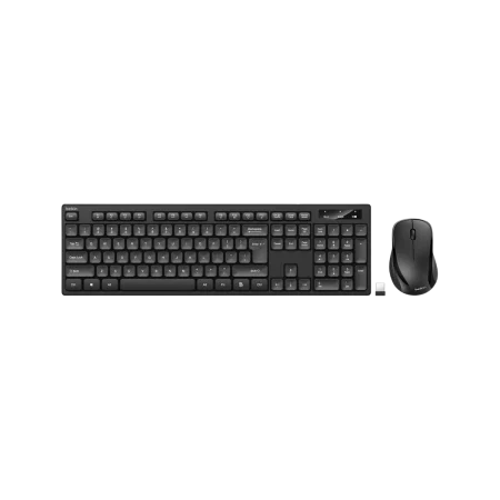 Belkin (BBZ010AR) Wireless Keyboard and Mouse Combo US/AR Layout - Black