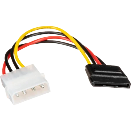 Iways (JT-C079) SATA Power Cable - 18cm - Black