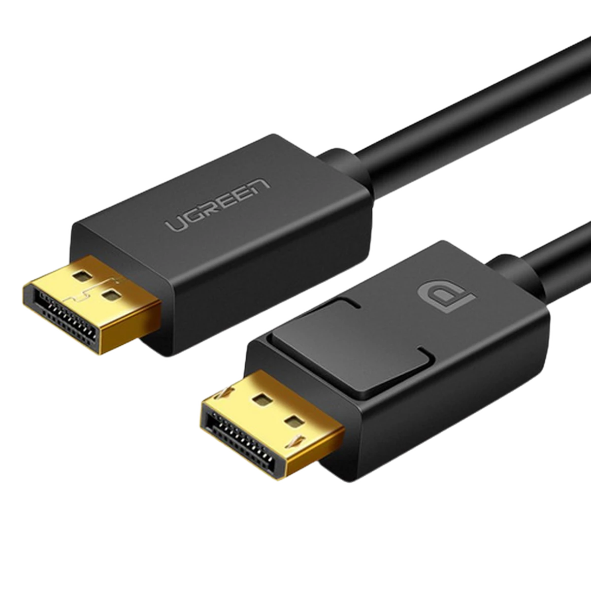 UGreen (80391) DP To DP Braided Cable (M-M) - 8K Ultra HD - 1.5m - Black