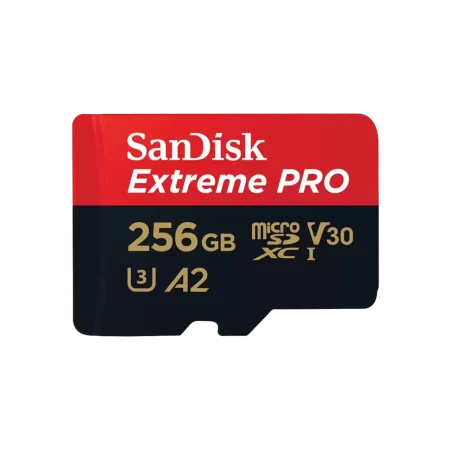 SanDisk (SDSQXCD-256G-GN6MA) 256Gb Extreme Pro microSDXC UHS-I with Adapter - Black