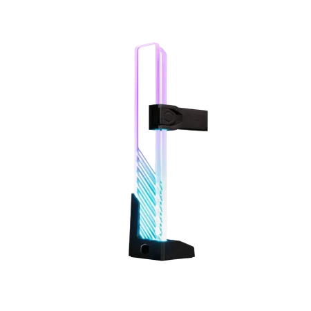 Cooler Master (MCA-U000R-GSBTG-00) ARGB GPU Support Bracket - Plastic, Tempered Glass