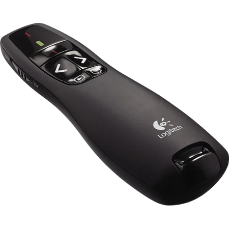 Logitech (910-001356) R400 Laser Presenter 15m Range 2.4 GHz USB mini-receiver - 2Yrs - Black