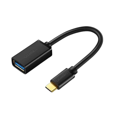 UGreen (30701) USB-C To USB3.0 Cable (M-F) - 15cm - Black