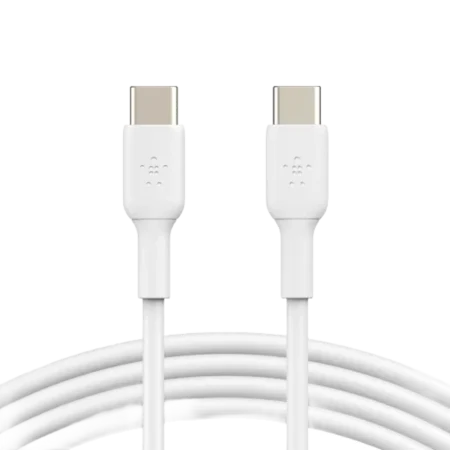 Belkin (CAB003bt1MWH2PK) BoostCharge USB-C to USB-C Charge and Cable 2Pack - 1m - White