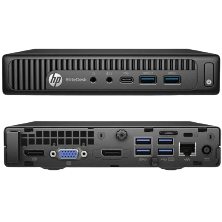 HP (1BD42UP#ABA) EliteDesk Mini PC G2 i5-6600- 8Gb DDR4 - 120Gb SSD - Black