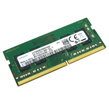 Samsung (M471A5244CB0-CTD) 4Gb DDR4 PC4-2666V SoDIMM - Single Rank Single Sided, Green PCB