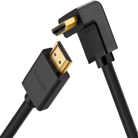 UGreen (10173) HDMI to HDMI 90 Degree Cable (M-M) - 2m - Black