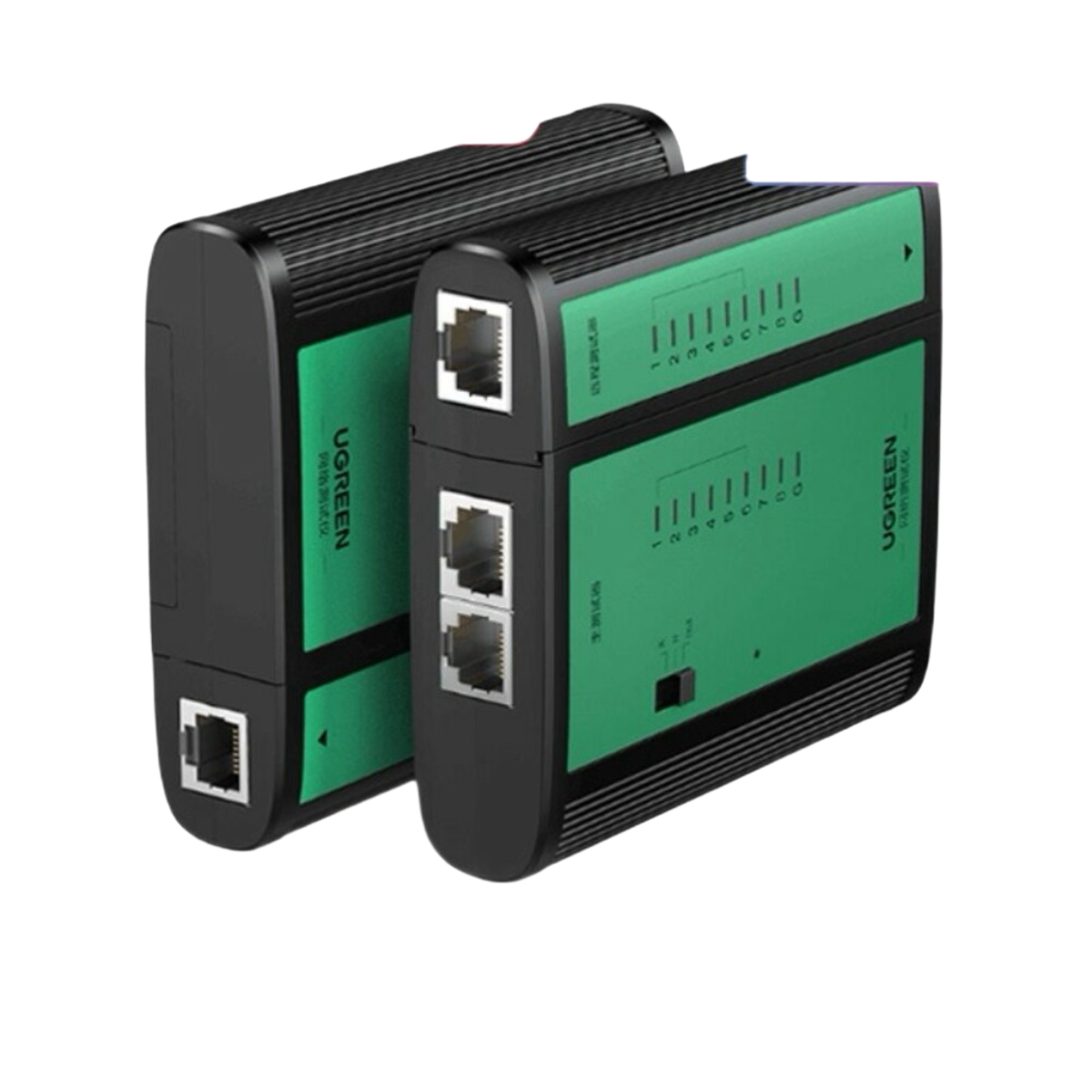 UGreen (10950) Network and Phone Cable Tester - Green/Black