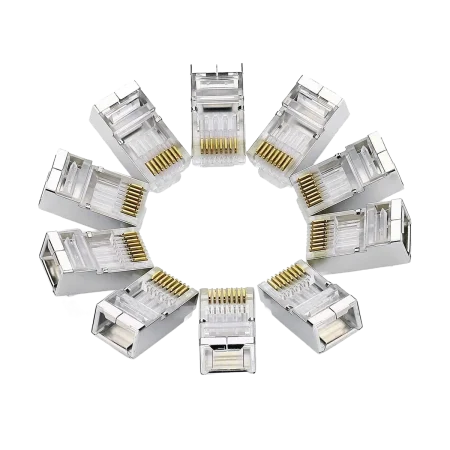 UGreen (20333) Cat6 Sheilded Modular Plug - 10Pcs/Bag
