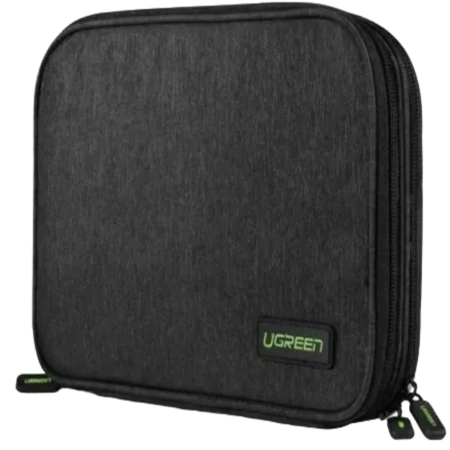 UGreen (50147) Electronic Organizer and Accessories Storage Bag - Waterproof - Grey