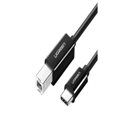 UGreen (50446) USB-C to USB-B Printer Cable (M-M) - 2m - Black