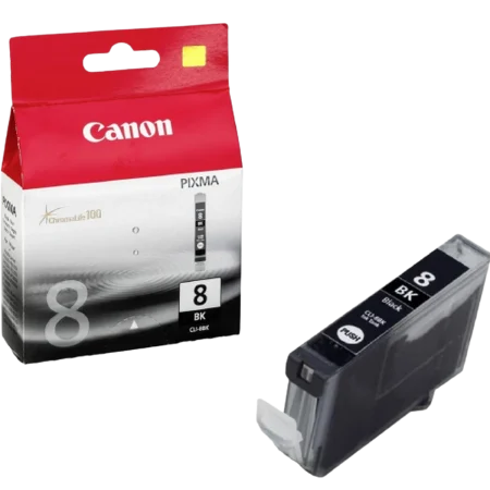 Canon (CLI-8BK) Black 13ml Dye Ink for various Pixma Series Printers