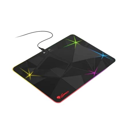 Genesis (NPG-0886) Boron 700 Lighting Gaming Mousepad - Multi Color Backlight - Black