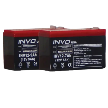 Vega (NP9-12) UPS Rechargeable Valve Regulated Lead Acid Battery - 12v 9Ah - Black
