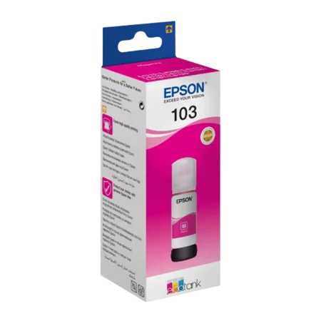 Epson (C13T00S34A) 103 EcoTank Magenta Ink Bottle 65ml