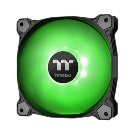 ThermalTake (CL-F110-PL14GR-A) Pure A14 LED PC fan - 140x140x25mm- Green