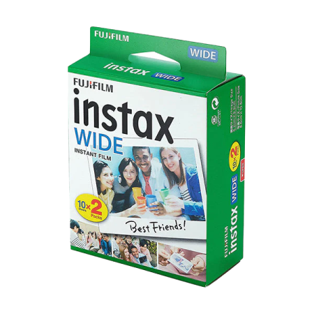 FUJIFILM INSTAX WIDE Instant Film. 2x Pack of 10 Sheets