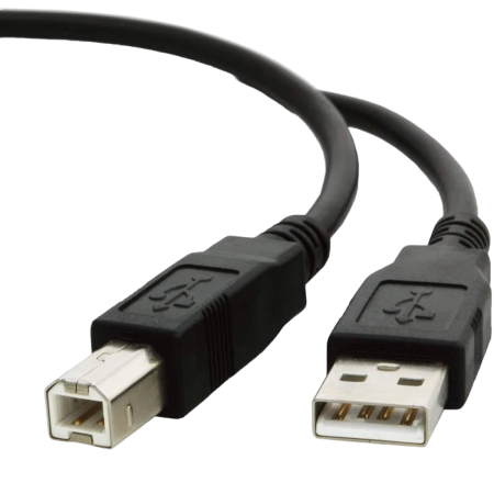 Compo Printer Cable USB2.0 to USB-B SEI Zip Bag - 3m - Black
